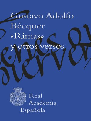 cover image of "Rimas" y otros versos